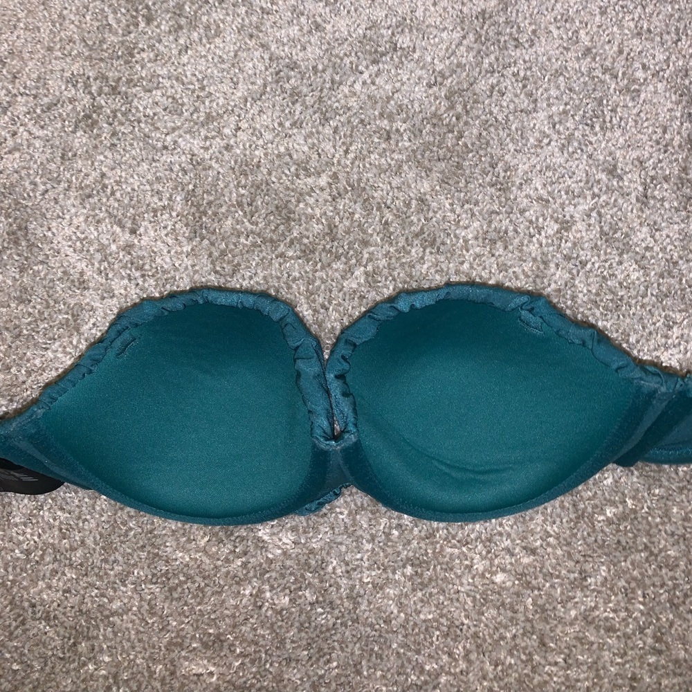 H&M Teal Bikini Top size 36B - Picture 9 of 10